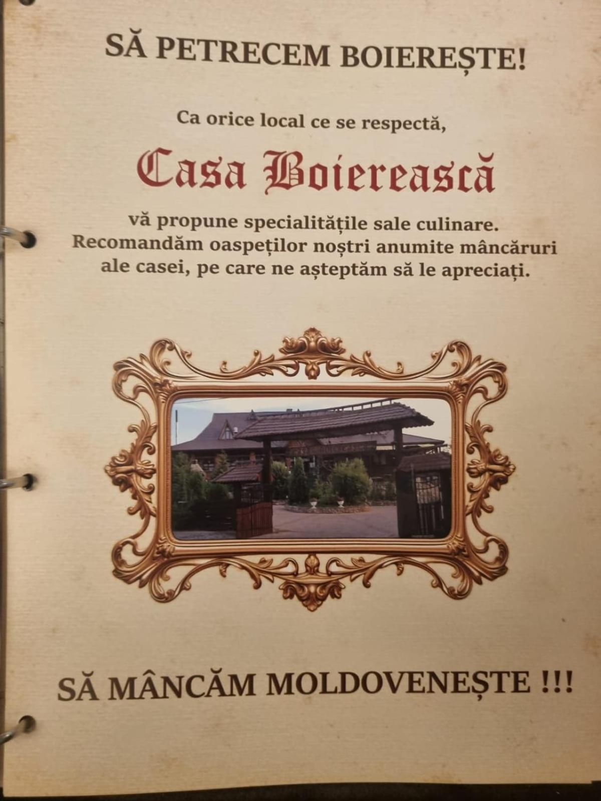 雅西 Casa Boiereasca酒店 外观 照片